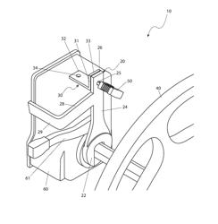 Hand brake locking system