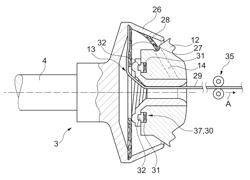 Yarn withdrawal nozzle for an open-end rotor spinning machine