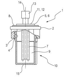 Closure for an Electrochemical Vessel, Electrochemical Vessel and Laboratory Device