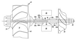 Hollow filled turbocharger rotor shaft