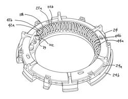 Spring assembly for isolator