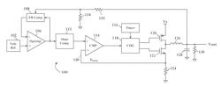 Using PMOS power switch in a combination switching and linear regulator