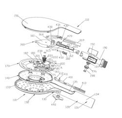 Shower head outlet switching device