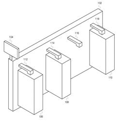 Docking station with removable lockers