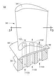 FILM HOLE ARRANGEMENT FOR A TURBINE ENGINE