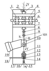 Method and apparatus for producing ultra-smooth knitted fabric using hairy yarn