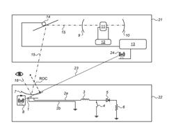 System for optical wireless power supply