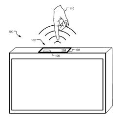 RADIATING STRUCTURE WITH INTEGRATED PROXIMITY SENSING