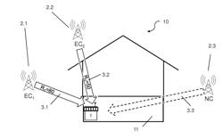 METHOD FOR OPERATING AN ENHANCED COVERAGE WIRELESS COMMUNICATION DEVICE IN A CELLULAR NETWORK