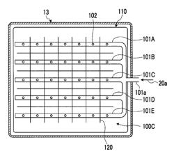 Gas-liquid contactor and CO2-recovering apparatus provided therewith