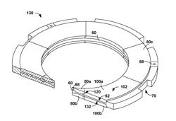 CARBON-CARBON COMPOSITE DISC BRAKE ASSEMBLY