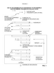 Methods for amplifying fragmented target nucleic acids utilizing an assembler sequence