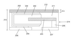 Capacitor and method of manufacture utilizing membrane for encapsulant thickness control