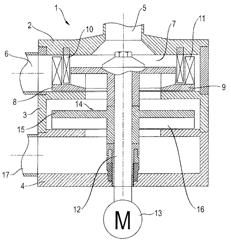 MIXING DEVICE WITH INTEGRATED DELIVERY PUMP