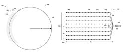 Method to determine the deviation of seismic equipment from a planned curved path