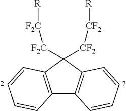 Fluoroalkylfluorene derivatives