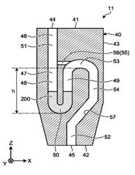 NOZZLE AND LIQUID SUPPLY DEVICE