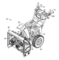 Snow thrower having a multiple speed impeller