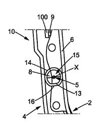 ELECTRONIC FRAME FOR AN OPTICAL DEVICE AND A METHOD FOR OPERATING SAID ELECTRONIC FRAME