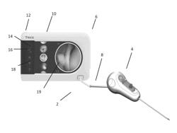 Fully integrated, disposable tissue visualization device