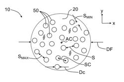 Multicore optical fiber with a randomized core structure