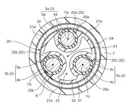 Electric wire holding member and wire harness