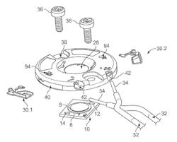 LED Socket For Receiving A CoB-LED And Base For Such LED Socket