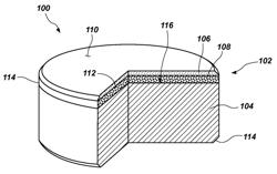 Polycrystalline tables, polycrystalline elements, and related methods