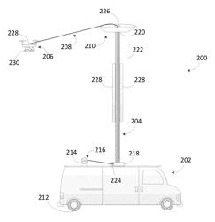 Tethered unmanned aerial vehicle system