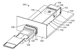 Pluggable module having cooling channel with heat transfer fins