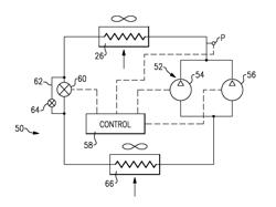 Pressure spike reduction for refrigerant systems incorporating a microchannel heat exchanger