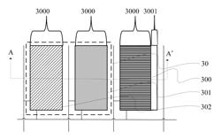 Pixel element structure, array structure and display device