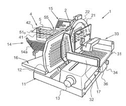 TRANSPORT DEVICE FOR A CUTTING MACHINE