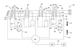 HYDRAULIC DRIVE SYSTEM FOR A LINEARLY ACTUATED HYDRAULIC PISTON PUMP