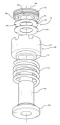 HYDRAULIC DAMPER HAVING A HIGH FREQUENCY VALVE ASSEMBLY