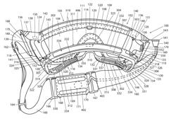 Goggle lens and face gasket engagement system