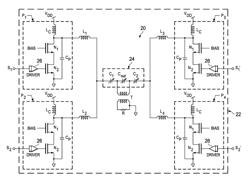 Tunable power amplifier with wide frequency range