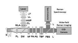 MULTIFOCAL HYPERSPECTRAL RAMAN SYSTEM AND METHODS FOR IMAGING OF MATERIALS