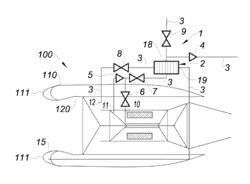 De-icing and conditioning device for an aircraft