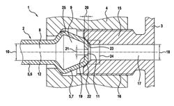 CONNECTION ARRANGEMENT COMPRISING A HYDRAULIC CONNECTION ELEMENT