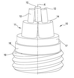 ELECTRIC CABLE WITH CORROSION RESISTANT ARMOR