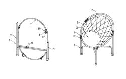 Collapsible folding chair