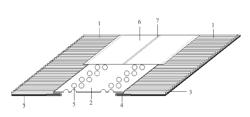 High elongation ridge ventilation sheet for sloping roof and fabricating method therefor