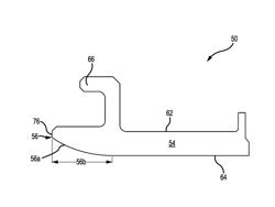 Gas turbine engine components with optimized leading edge geometry