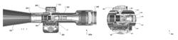 Precision adjustment of projected digital information within a daylight optical device