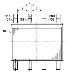 Lead frame surface modifications for high voltage isolation