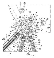 APPARATUS FOR APPLYING LEAFLETS TO CONTAINERS