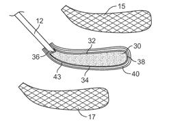 Hockey-Stick Blade with Reinforcing Frame