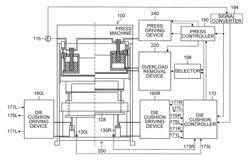 DOUBLE BLANK DETECTING DEVICE FOR PRESS MACHINE AND DIE PROTECTING DEVICE FOR PRESS MACHINE