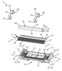 Shaving blade cartridge, a shaver comprising such shaving blade cartridge and a method of manufacturing such a shaving blade cartridge